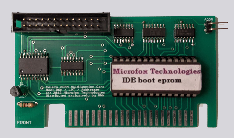 Addressor Card